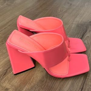 BarbieCore Heels Lemonade Size 7.5